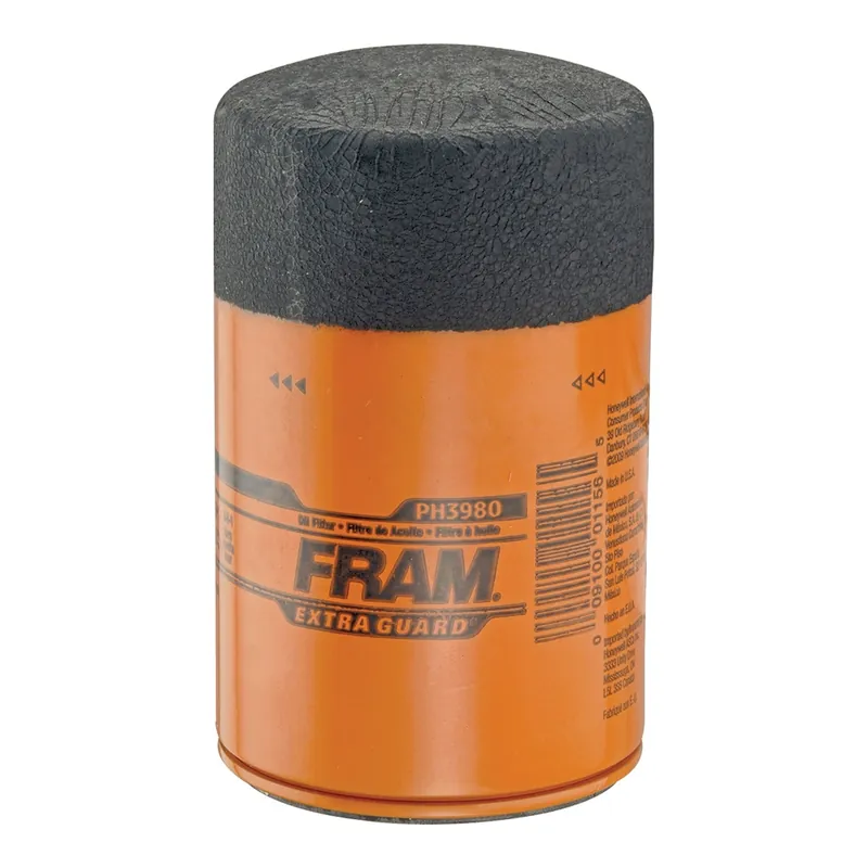 FRAM PH3980 Full-Flow Lube Oil Filter, 18 x 1.5 mm Connection, Threaded, Cellulose, Synthetic Glass Filter Media