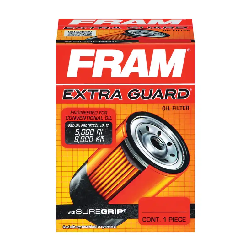 FRAM PH4967 Full-Flow Lube Oil Filter, 3/4- 16 Connection, Threaded, Cellulose, Synthetic Glass Filter Media