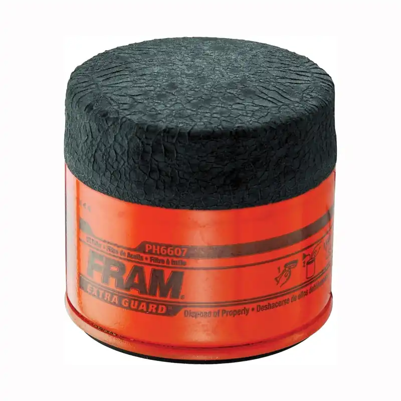 FRAM PH6607 Full-Flow Lube Oil Filter, 22 x 1.5 mm Connection, Threaded, Cellulose, Synthetic Glass Filter Media