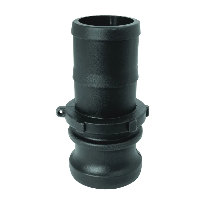 GREEN LEAF 200E/GLP200E Cam Lever Coupling, 2 in, Male x Hose Barb, Polypropylene