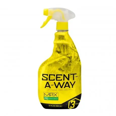 HUNTERS SPECIALTIES Scent-A-Way Max 07747 Fresh Earth Spray, 32 oz Bottle