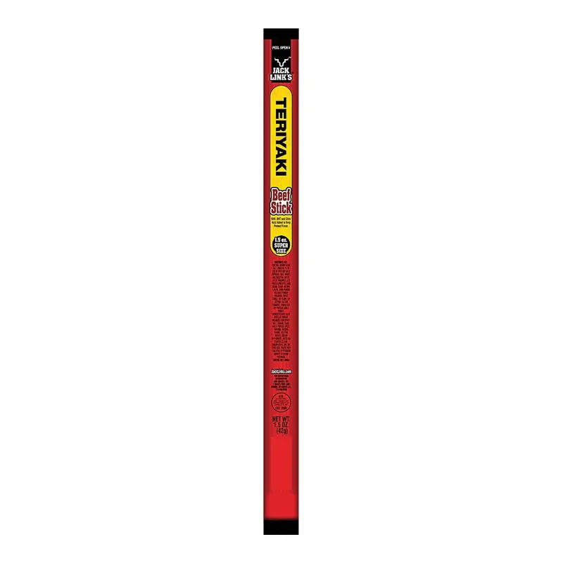 Jack Link‘s 88262 Beef Stick, Teriyaki Flavor, 1.5 oz