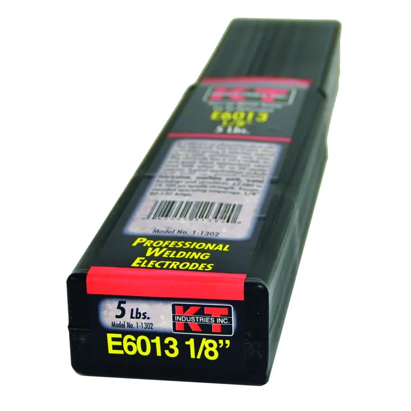 K-T INDUSTRIES 1-1302 Arc Welding Electrode, 1/8 in Dia, Mild Steel