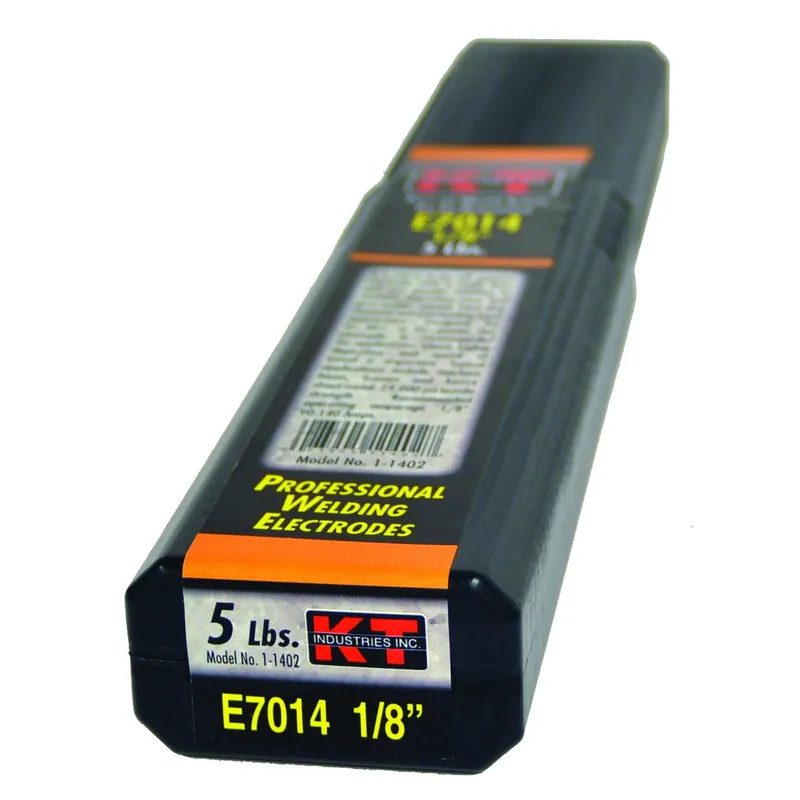 K-T INDUSTRIES 1-1402 Arc Welding Electrode, 1/8 in Dia, Mild Steel