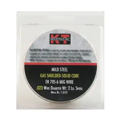 K-T INDUSTRIES 1-3121 MIG Welding Wire, 0.023 in Dia, 70S-6 Mild Steel