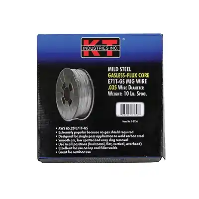 K-T INDUSTRIES 1-3156 Flux Core MIG Wire, 0.035 in Dia