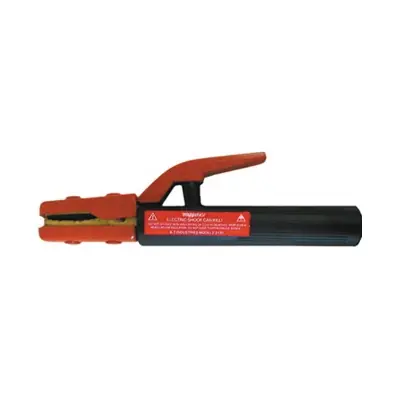 K-T INDUSTRIES 2-2130 Electrode Holder, 1/4 in Max Electrode Size, 300 A, Insulated, Copper