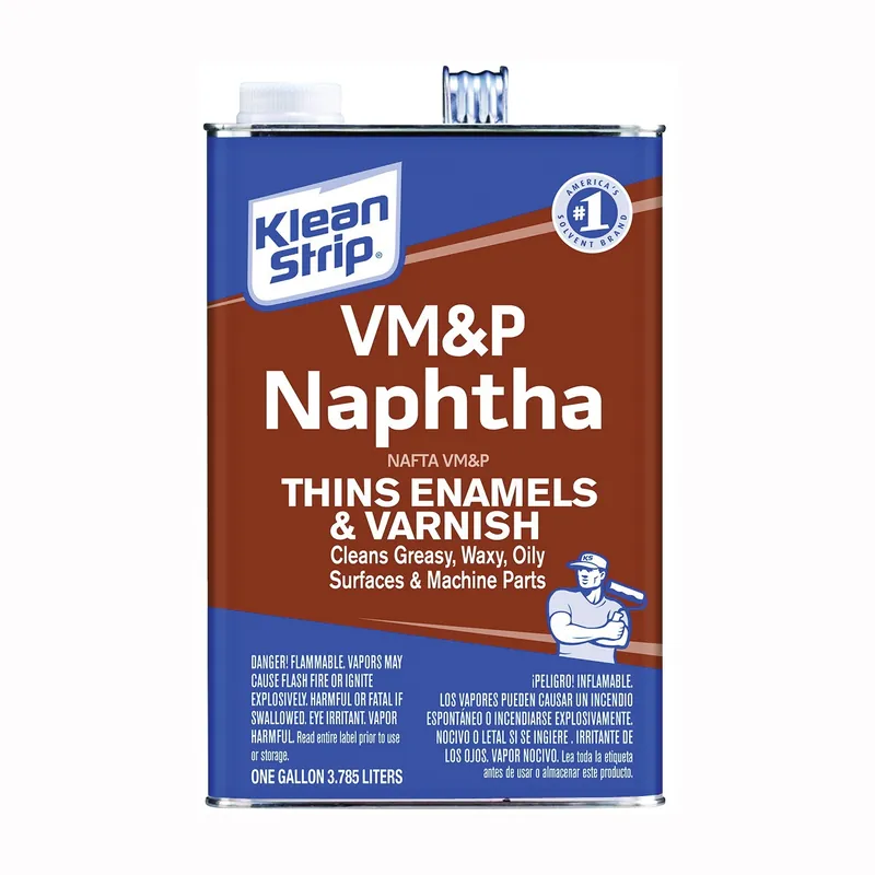 Klean Strip GVM46 Naphtha Thinner, Liquid, Hydrocarbon Solvent, Colorless, 1 gal, Can