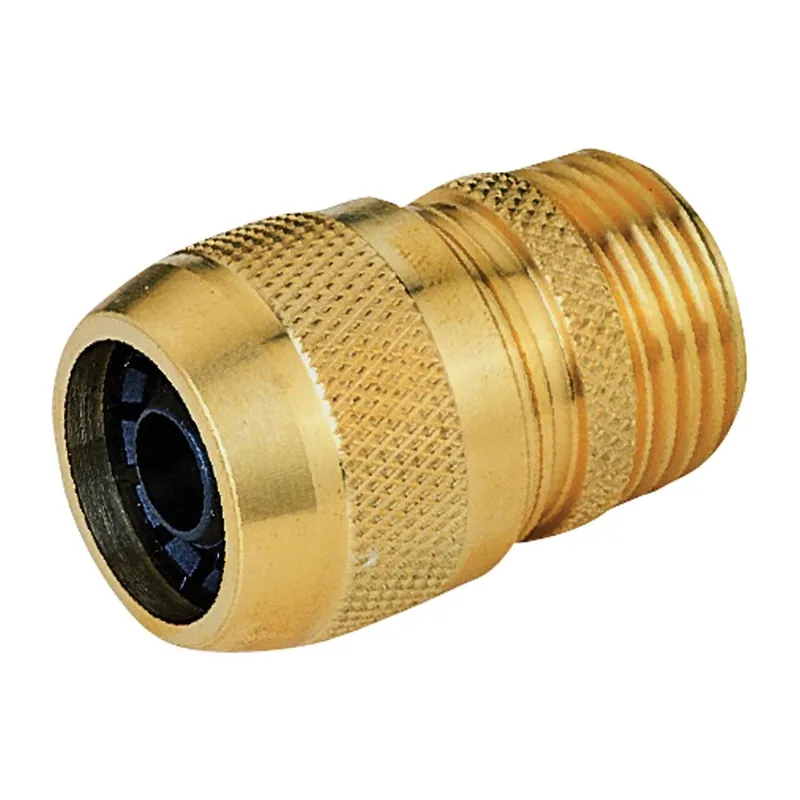 Landscapers Select 5/8" Heavy-Duty Brass Hose Repair - Male