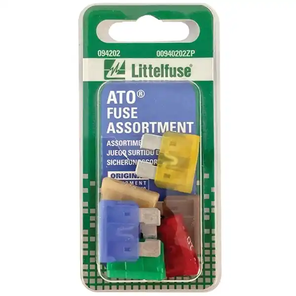 Littelfuse 00940202ZP ATO Fuse Kit, Fast-Acting Fuse, 5 to 30 A