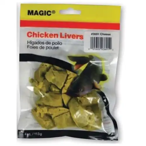 MAGIC PRODUCTS 3691 Preserved Chicken Liver Bait, Catfish, Yellow Bait