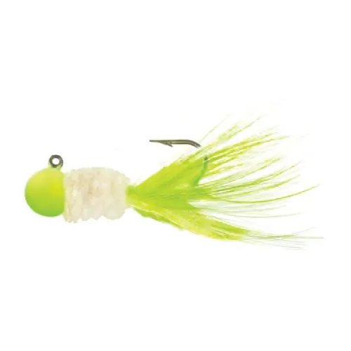 MR.CRAPPIE BY BETTS SD3D-733 Super Finesse Jig, White Perch Bait