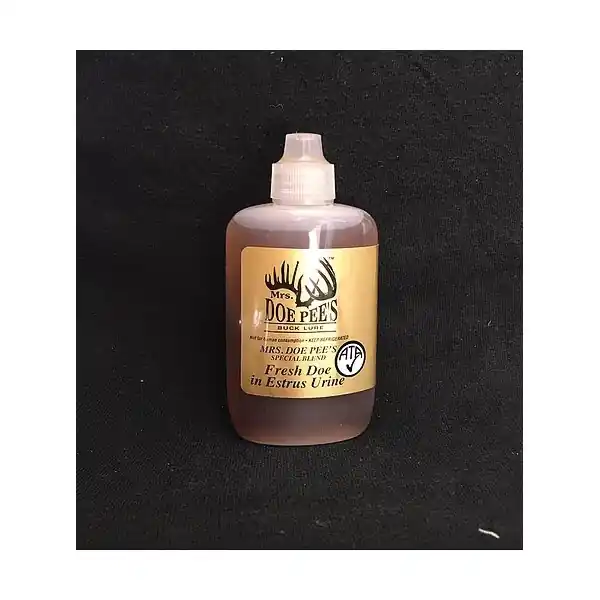 Mrs. DOE PEE‘s 2SMDPSB Doe In Estrus Buck Urine, 2 oz Bottle
