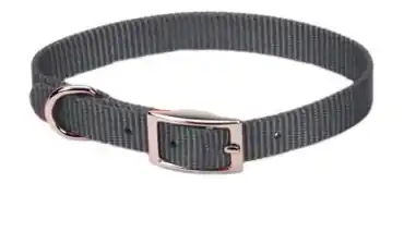 Scott Pet 1413BK08 Puppy Dog Collar, 8 in L Collar, 3/8 in W Collar, Nylon, Black