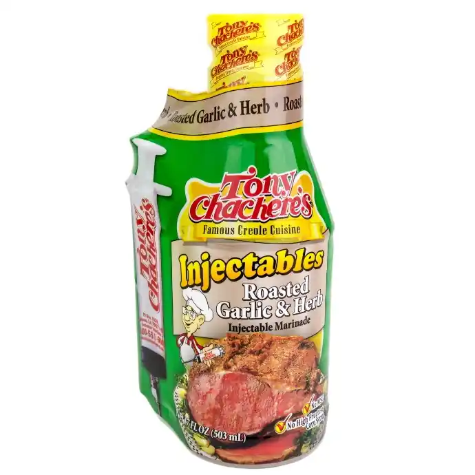 Tony Chachere‘s 71473 Marinade, Roaster Garlic and Herb Flavor Bottle