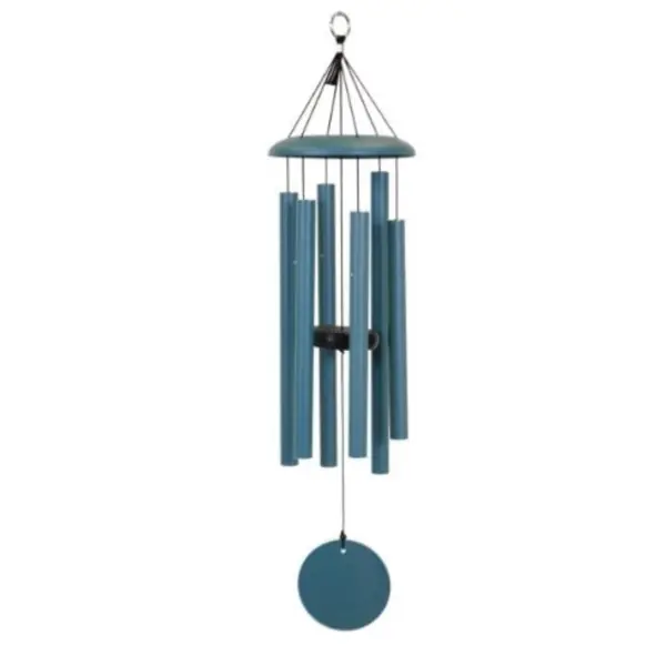 Wind River Chimes Corinthian Bells T206PG Windchime, Aluminum, Patina Green, Powder-Coated