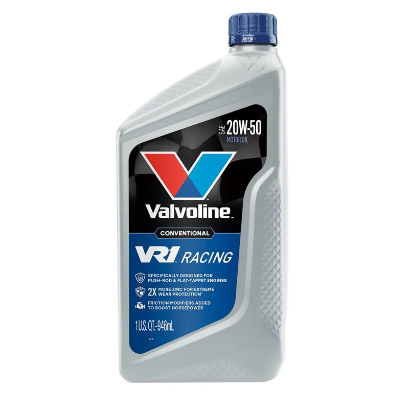 Valvoline VR1 Racing 20W-50 Motor Oil 1 Quart