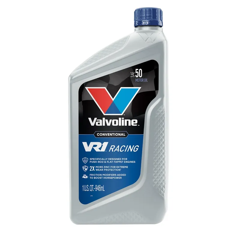Valvoline VR1 Racing SAE 50 Motor Oil 1 Quart