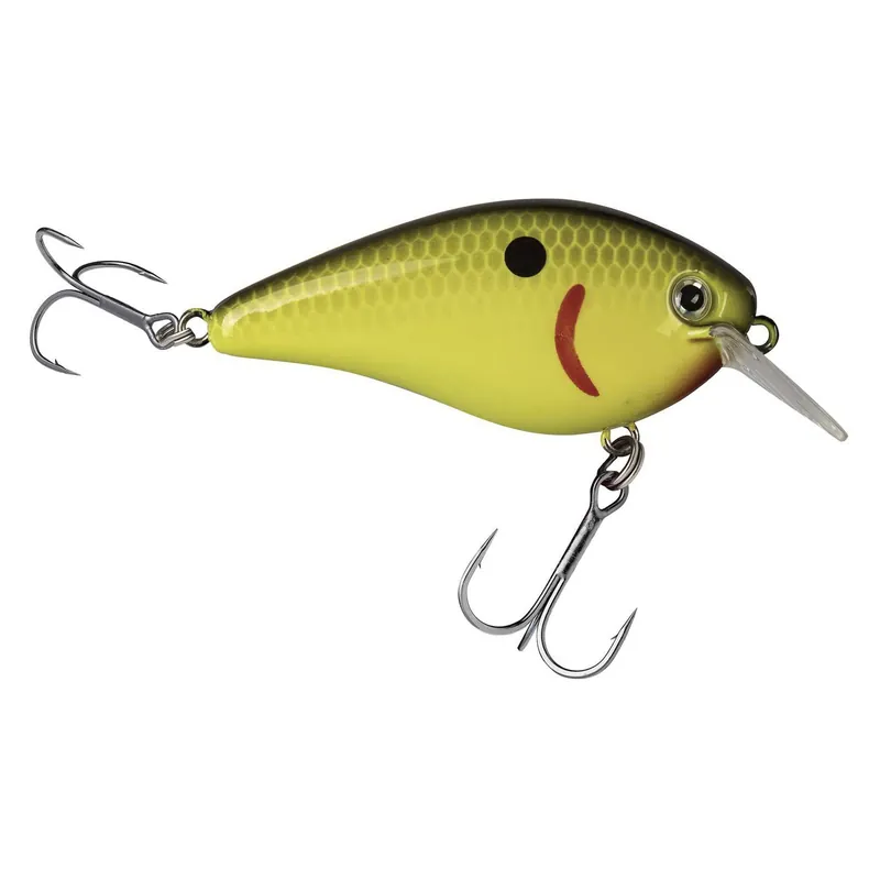 KVD HCKVD1.5HK-535 Fishing Bait, Crank, Hard, Bass, Chartreuse with Black Back Bait