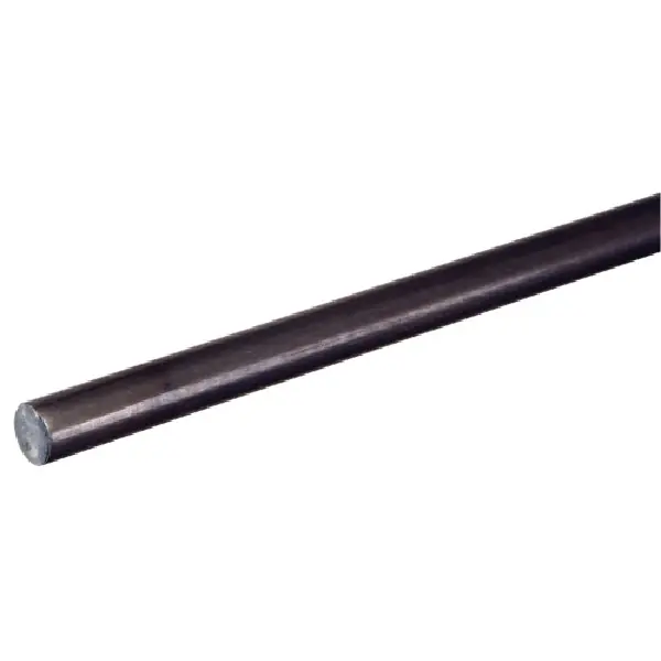 Steelworks 11603 Solid Rod, 1/2 in Dia, 3 ft L, Steel, Bright