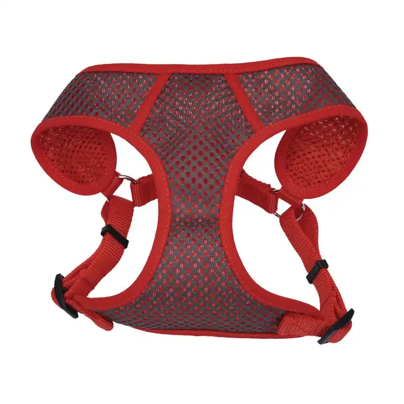 Coastal Pet Products Comfort Soft 06485-GYR-SML Adjustable Dog Harness, S, Mesh Rope, Fastening Method D-Ring