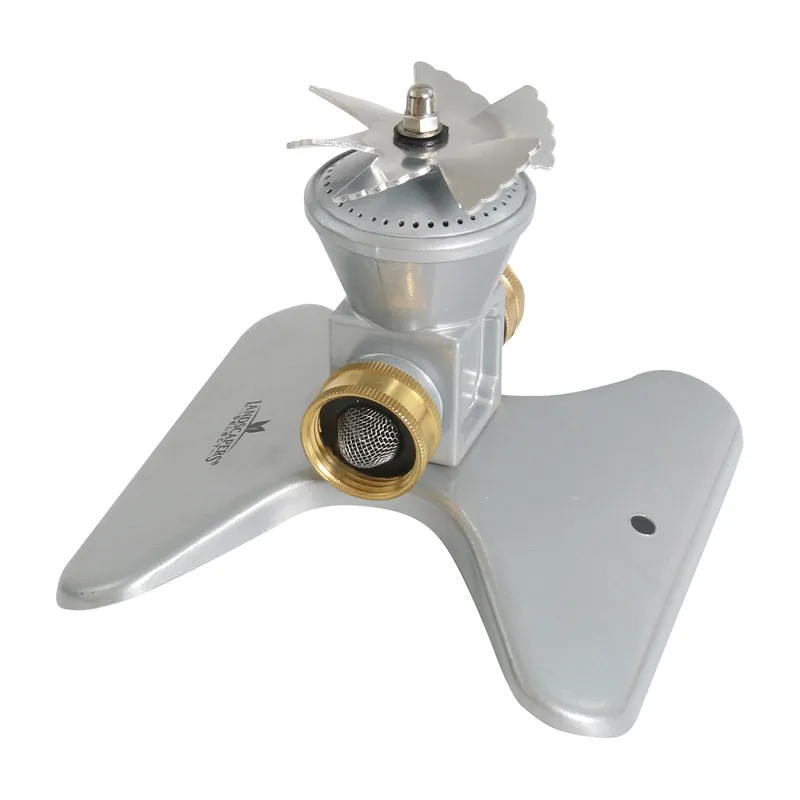 Landscapers Select GT50104 Lawn Sprinkler, Female, Round, Zinc