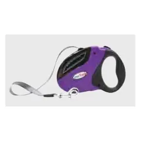 Smart Smart Lead RL05PR Retractable Dog Lead, 16 ft L, Purple