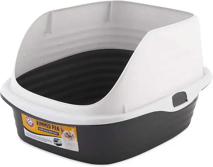 Arm & Hammer Rimmed Cat Litter Box