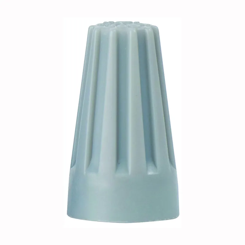 GB WireGard GB-1 Series 25-001 Wire Connector, 22 to 16 AWG Wire, Steel Contact, Polypropylene Housing Material, Gray