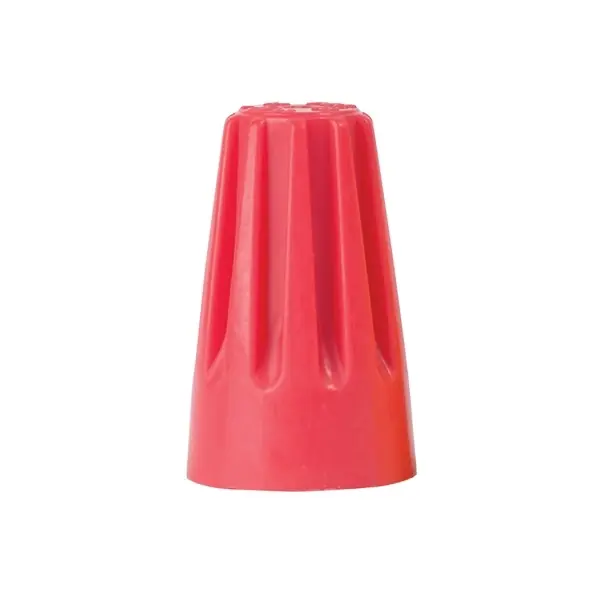 GB WireGard GB-6 Series 10-006 Wire Connector, 18 to 10 AWG Wire, Steel Contact, Polypropylene Housing Material, Red