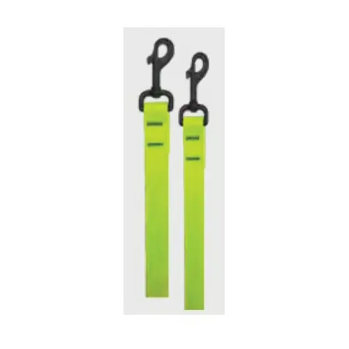 Smart Smart Leash 2167GN48 Dog Leash, 48 in L, 3/4 in W, Biothane Line, Green, Fastening Method Clip