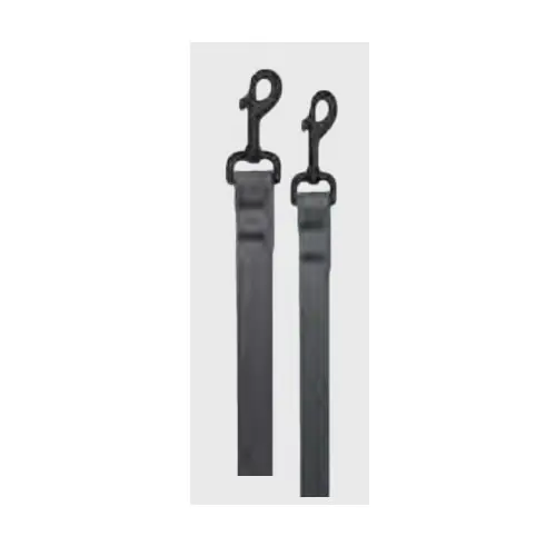 Smart Smart Leash 2167GY48 Dog Leash, 48 in L, 3/4 in W, Biothane Line, Gray, Fastening Method Clip