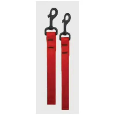 Smart Smart Leash 2167RD48 Dog Leash, 48 in L, 3/4 in W, Biothane Line, Red, Fastening Method Clip