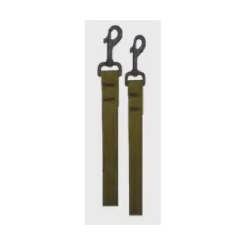 Smart Smart Leash 2169OD48 Dog Leash, 48 in L, 1 in W, Biothane Line, Olive Drab, Fastening Method Clip