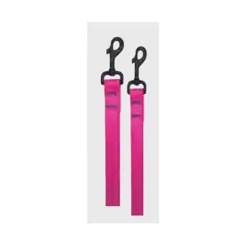 Smart Smart Leash 2169PK48 Dog Leash, 48 in L, 1 in W, Biothane Line, Pink, Fastening Method Clip
