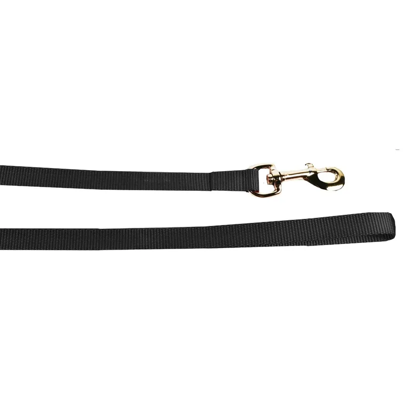 Scott Pet 2165BK72 Lead, 72 in L, 5/8 in W, 1-Ply, Black, Fastening Method Snap