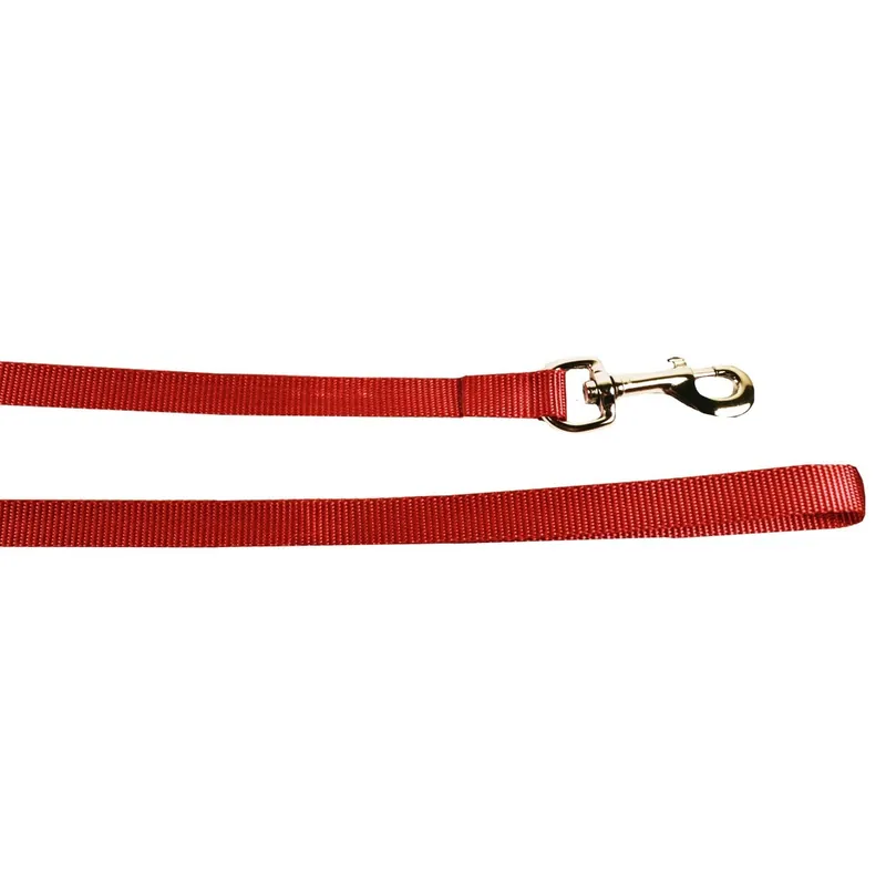 Scott Pet 2165RD72 Lead, 72 in L, 5/8 in W, 1-Ply, Red, Fastening Method Snap