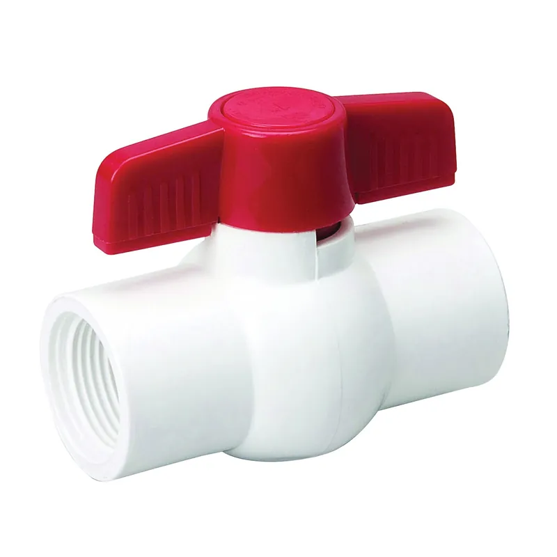 B & K 107-133HC Ball Valve, 1/2 in Connection, FPT x FPT, 150 psi Pressure, PVC Body