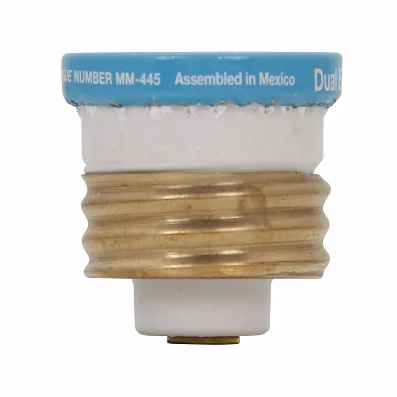 Bussmann BP/T-20 Time-Delay Plug Fuse, 20 A, 125 V, 10 kA Interrupt, Plastic Body, Low-Voltage Fuse