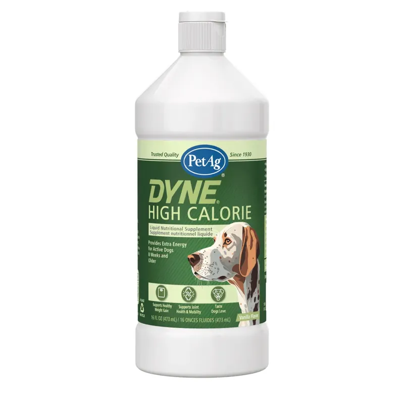 Dyne High Calorie Liquid Nutritional Supplement For Dogs - 16 oz