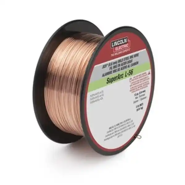 Lincoln Electric SuperArc L-56 ED030632 MIG Welding Wire, 0.035 in Dia, Carbon Steel
