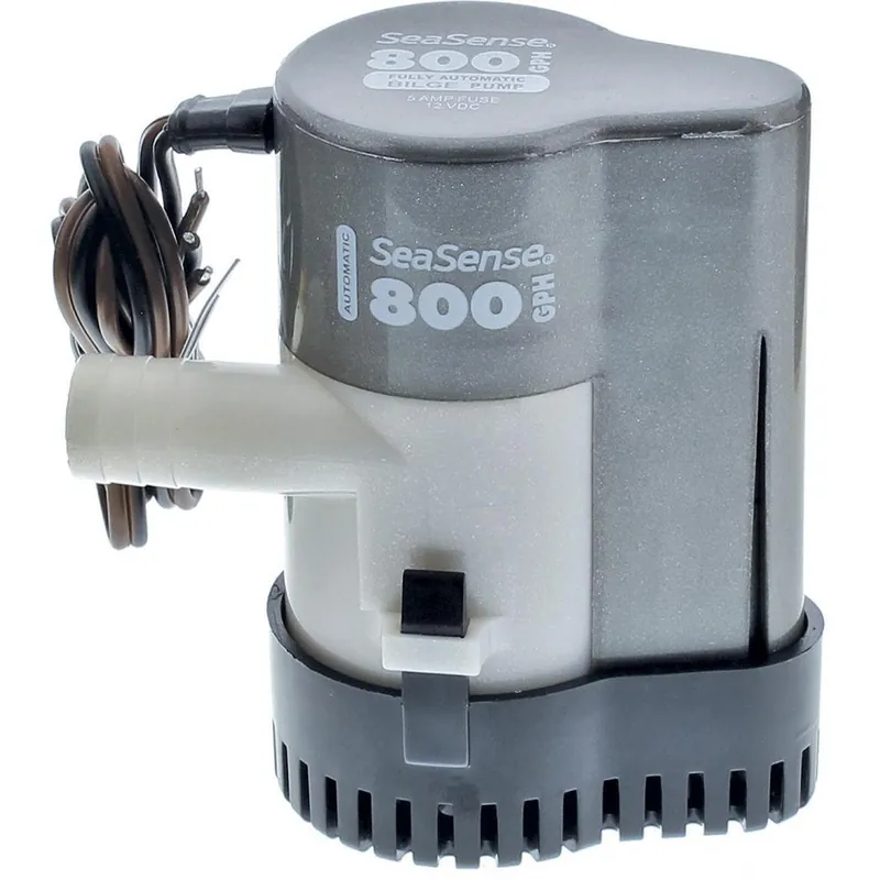 SeaSense 50010425 Automatic Bilge Pump, 800 gph, ABS