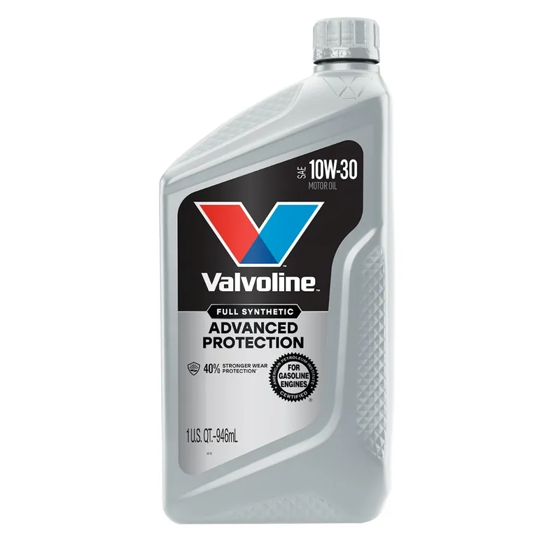 Valvoline Advanced Protection Full Synthetic 10W-30 Motor Oil 1 Quart
