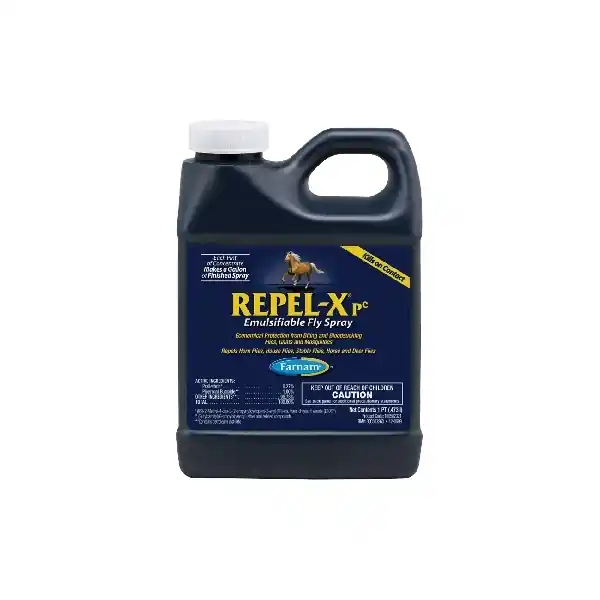 Farnam Repel-X 100502321 Emulsifiable Fly Spray, Liquid, 16 oz
