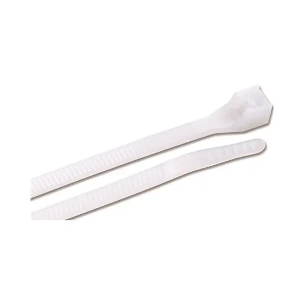 GB 45-312 Cable Tie, 6/6 Nylon, Natural