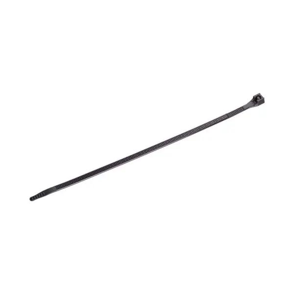 GB 45-312UVB Cable Tie, 6/6 Nylon, Black