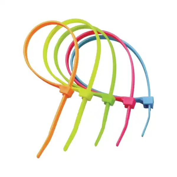 GB 46-308FST Cable Tie, 6/6 Nylon, Assorted