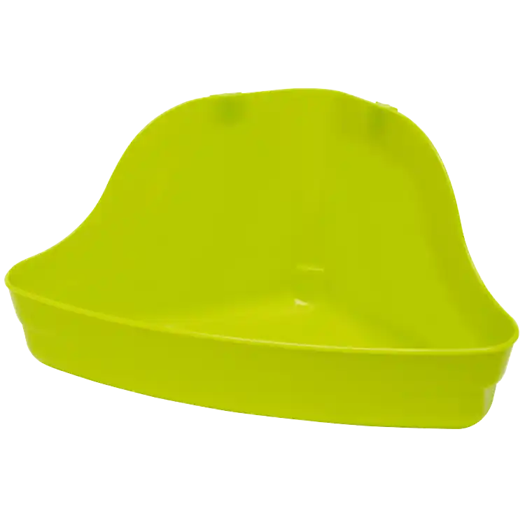 Kaytee Hi-Corner Litter Pan - Assorted Colors