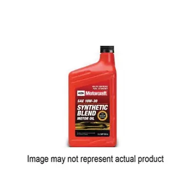 Motorcraft MO 1030121 Synthetic Blend Motor Oil, 10W-30, 1 qt Bottle