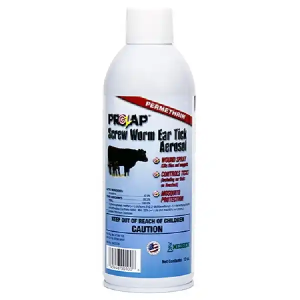 NEOGEN Prozap 1002520 Screw Worm Aerosol, Clear, 12 oz Aerosol Can